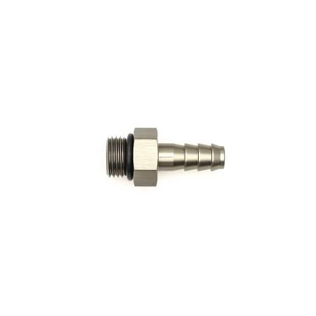 DeatschWerks - DeatschWerks 6AN ORB Male To 5/16in. Male Triple Barb Fitting (Incl. O-Ring)
