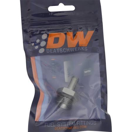 DeatschWerks - DeatschWerks 8AN ORB Male To 5/16in. Male Barb Fitting (Incl. O-Ring)