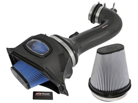 aFe Power (Advanced FLOW Engineering) - aFe Momentum Carbon Fiber Cold Air Intake System PDS/P5R 15-16 Chevrolet Corvette Z06 V8-6.2L