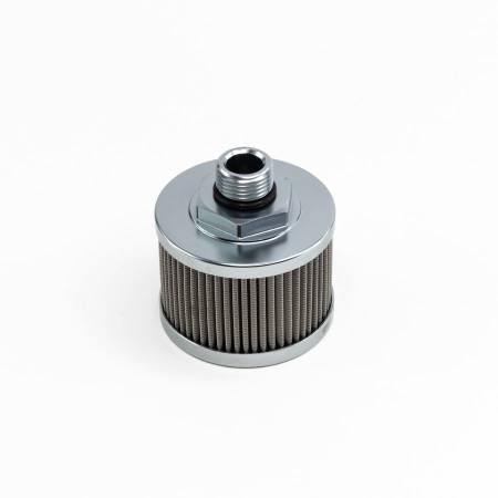 DeatschWerks - DeatschWerks Stainless Steel 8AN 100 Micron Universal Fuel Pump Pre-Filter
