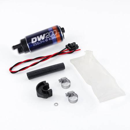 DeatschWerks - DeatschWerks 94+ Nissan 240sx/Silvia S14/S15 255 LPH DW200 In-Tank Fuel Pump w/ Install Kit