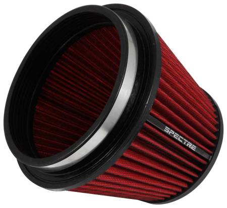 Spectre Performance - Spectre HPR Conical Air Filter 6in. Flange ID / 7.719in. Base OD / 5.219in. Top OD / 6.219in. H