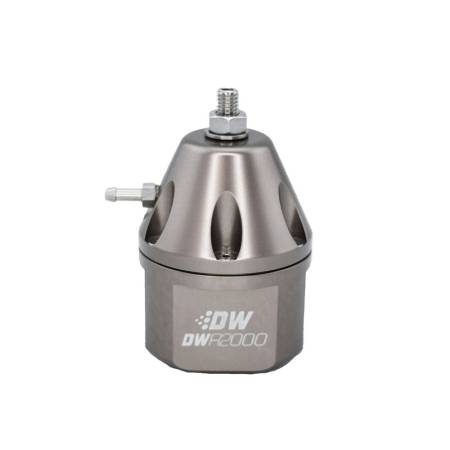 DeatschWerks - DeatschWerks DWR2000 Adjustable Fuel Pressure Regulator - Titanium