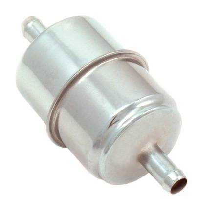 Spectre Performance - Spectre Fuel Filter (Fits 5/16in. & 3/8in.) - Chrome