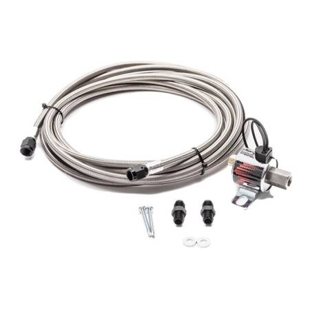 Snow Performance - Snow Performance Braided SS Line Trunk Mount Upgrade (4AN SS Braided Line Systems)