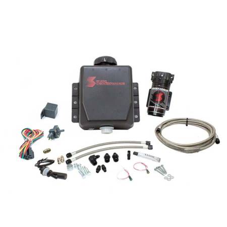 Snow Performance - Snow Performance Stg 1 Boost Cooler F/I Water Injection Kit (Incl. SS Braided Line and 4AN Fittings)