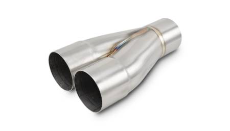 Vibrant Performance - Vibrant Performance 2-1 SS Merge Collectors (2-1/2in Inlet Slipover ID 2-1/2in Outlet OD) - Sold Individually
