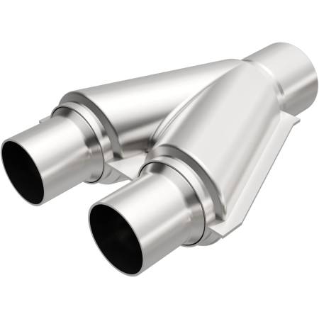MagnaFlow Exhaust Products - MagnaFlow Smooth Trans Y 3/3 X 10.25 Al