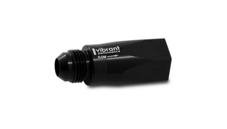 Vibrant Performance - Vibrant Performance -12AN Male  to Female -12ORB Inline Check Valve