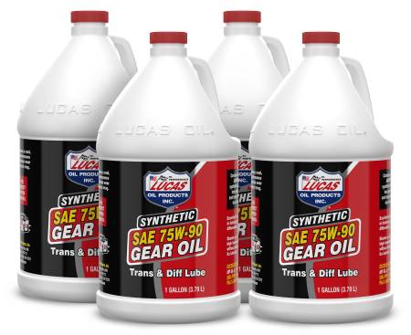 Lucas Oil - Lucas 75w90 Trans/Diff Lube Case/4-Gal