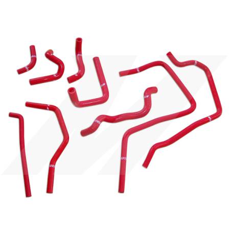 Mishimoto - Mishimoto 01-05 Subaru WRX Red Silicone Ancillary Hoses