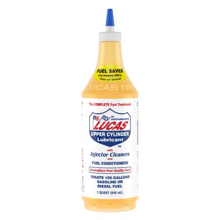 Lucas Oil - Lucas Fuel Additive - Upper Cylinder Lube - 1 qt - Diesel / Gas - Each