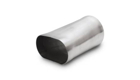 Vibrant Performance - Vibrant Performance 4in oval (Nominal) x 4in Round Transiton adapter T304 SS 6in long