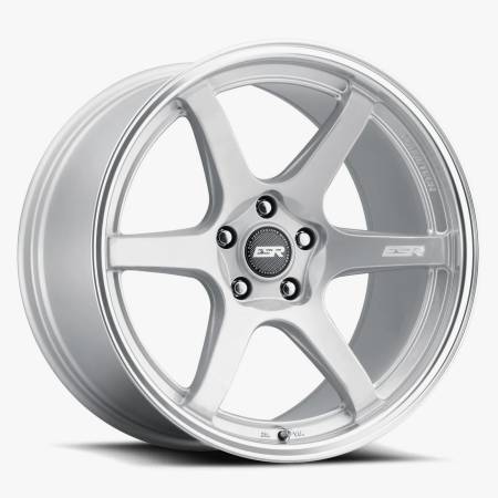 ESR Wheels - ESR Wheels Rim APEX SERIES APX6 18x8.5 5x120 ET30 Hyper Silver Machined Lip