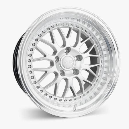 ESR Wheels - ESR Wheels Rim SR SERIES SR01 18x10.5 5x120 ET22 Hyper Silver Machined Lip