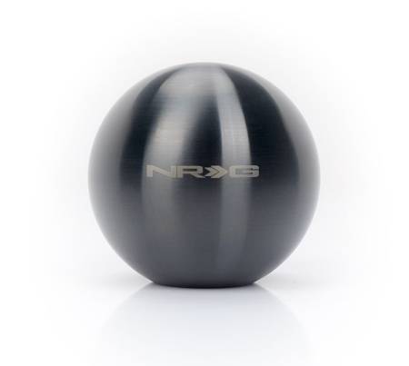 NRG Innovations - NRG Innovations Black Chrome Titanium Round Shifter Heavy Weight