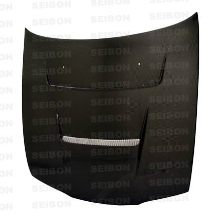 Seibon Carbon - Seibon 95-96 Nissan 240sx DV Carbon Fiber Hood