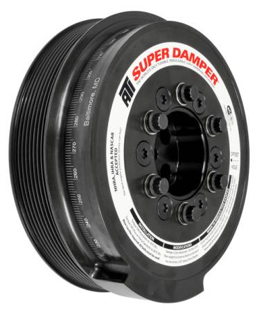ATI Performance Products - ATI Damper - 7.95in - Steel - 8 Grv - Ford 6.0 - Powerstroke - 03-07 - Ext Bal - 3 Ring - Diesel