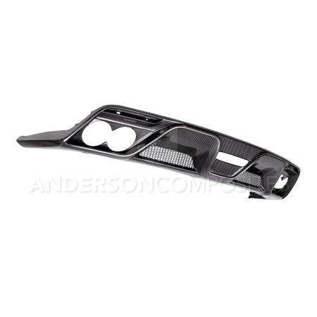 Anderson Composites - Anderson Composites 15-17 Ford Shelby GT350 Rear Diffuser