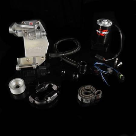 K-Tuned - K-Tuned K-Series Water Plate - Complete Kit (D/B Series Alternator) with Meziere Pump