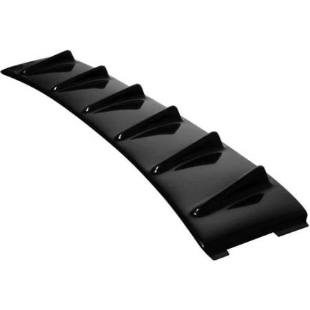 BLOX Racing - BLOX Racing 08+ Mitsubishi Lancer Vortex Generator - ABS Black