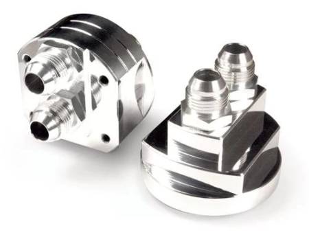 BLOX Racing - BLOX Racing Remote Oil Filter Relocation Kit - Polished
