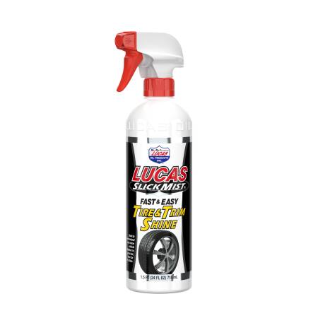 Lucas Oil - Lucas Tire Shine - Slick Mist Tire and Trim - 24 oz Spray Bottle - Each
