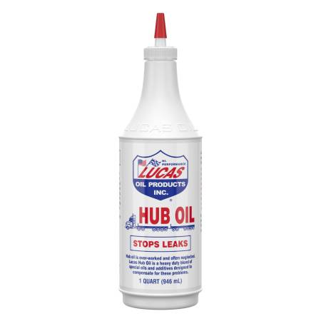 Lucas Oil - Lucas Hub Oil - Stop-Leak - Steering Axles / Trailer Hubs - 1 qt - Each