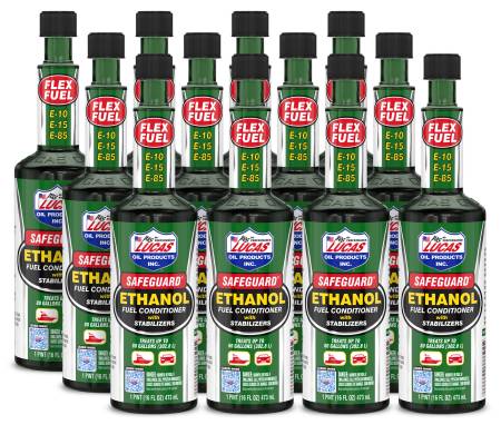 Lucas Oil - Lucas Safegaurd Ethanol Fuel Conditioner 12x16oz