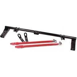 Innovative Mounts - Innovative H-Series Black Steel H22 Alternator Relocation Bracket