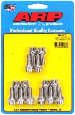ARP - ARP Mopar 340-360 SS 12pt header bolt kit 444-1202