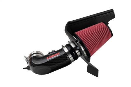 CORSA Performance - Corsa 2017-23 Chevrolet Camaro ZL1 Carbon Fiber Air Intake w/ DryTech 3D No Oil Filtration