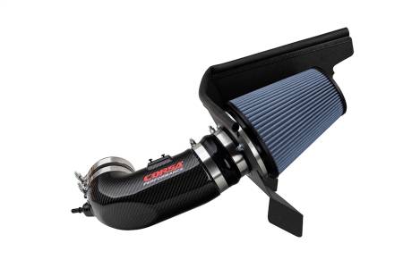 CORSA Performance - Corsa 2017-2023 Chevrolet Camaro ZL1 Carbon Fiber Air Intake w/ MaxFlow 5 Oil Filtration