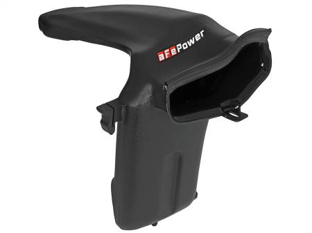 aFe Power (Advanced FLOW Engineering) - aFe Momentum HD Dynamic Air Scoop 2017 Ford Diesel Trucks V8-6.7L (td)