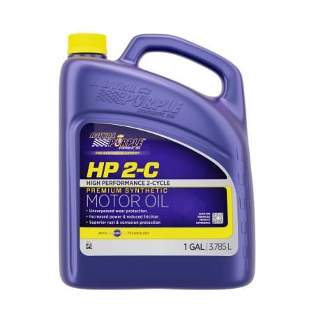 Royal Purple - Royal Purple HP 2-C Synthetic 2-Cycle Motor Oil - 1 Gallon - Case of 3