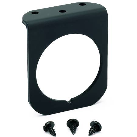 AutoMeter - AutoMeter 2-1/16in Black 1-Hole Gauge Panel