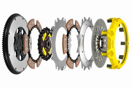 ACT (Advanced Clutch) - ACT EVO 8/9 5-Spd Only Mod Twin XT Race Kit Sprung Hub Torque Cap 1120ft/lbs Not For Street Use