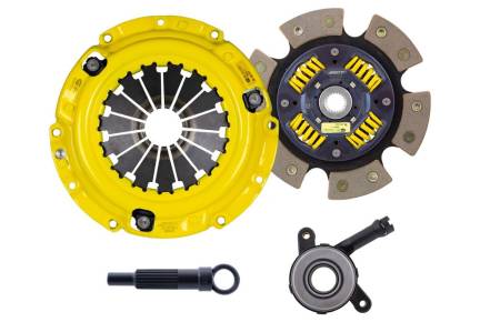 ACT (Advanced Clutch) - ACT 08-17 Mitsubishi Lancer GT / GTS HD/Race Sprung 6 Pad Clutch Kit