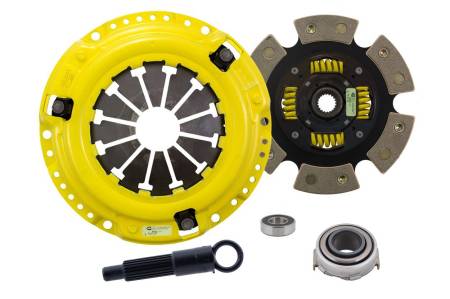 ACT (Advanced Clutch) - ACT 1992 Honda Civic MaXX/Race Sprung 6 Pad Clutch Kit