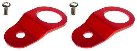 Torque Solution - Torque Solution Radiator Mount Combo (RED) : Mitsubishi Evolution 7/8/9
