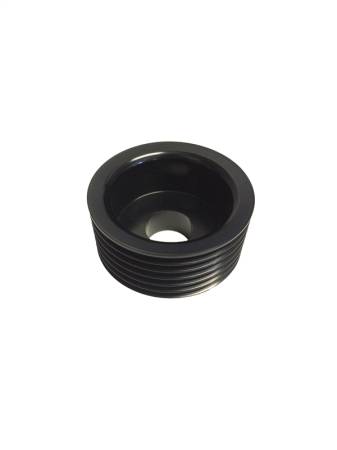 Torque Solution - Torque Solution Lightweight Alternator Pulley (Black): Hyundai Genesis Coupe 3.8 2010+