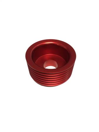 Torque Solution - Torque Solution Lightweight Alternator Pulley (Red): Hyundai Genesis Coupe 3.8 2010+