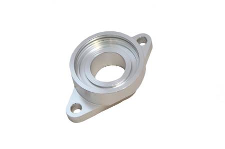 Torque Solution - Torque Solution Billet Stock to HKS Blowoff Valve Adapter: Mitsubishi Eclipse/Talon/Laser 1G 90-94