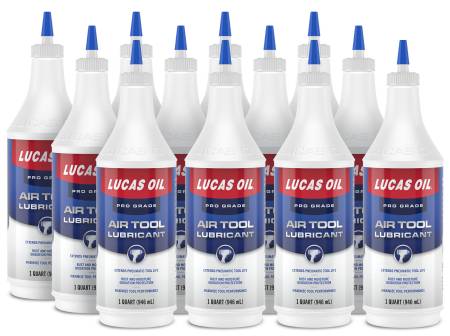 Lucas Oil - Lucas Air tool Oil - 1 qt Bottle - Set of 12