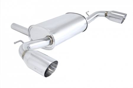 Megan Racing - Megan Racing Axle Back Exhaust System: Mini Countryman R60 2011-2016 Stainless Roll Tip