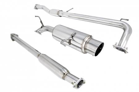 Megan Racing - Megan Racing NA Type Cat-Back Exhaust System: Honda Accord 98-02 4cyl