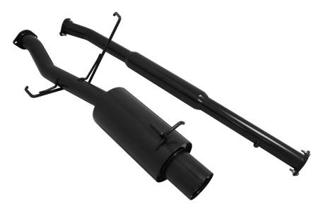 Megan Racing - Megan Racing Black Series Cat-Back Exhaust System: Mitsubishi EVO 8/9 03-06
