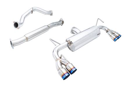 Megan Racing - Megan Racing OE-RS Cat-Back Exhaust System: Subaru WRX 11-14 (5 DR Hatchback Only)