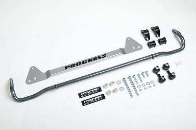 Progress Technology - Progress Tech 92-95 Honda Civic Rear Sway Bar (22mm - Adjustable) Incl Bar Brace and Adj End Links