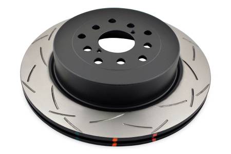DBA (Disc Brakes Australia) - DBA 01-07 Subaru WRX/STI 10 Stud Hole Rear Slotted 4000 Series Rotor